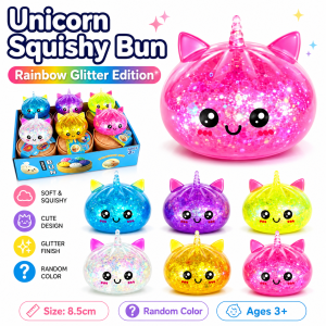 Magic Glitter Squishy Dough Squeeze And Watch It Glow Fun For All Ages Safe Non-Toxic Material