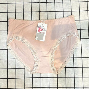 Quần lót nữ Hoa giấy HG293520 cotton viền ren hoa đính nơ đơn giản ôm nguyên mông