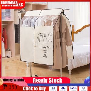 HOMEMAXS Portable Dustproof Cloth Bag Suit Travel Bag Garment Storage Bag Cover