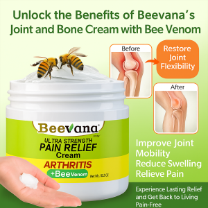 Unlock the Benefits of Beevanas Joint and Bone Cream with Bee Venom