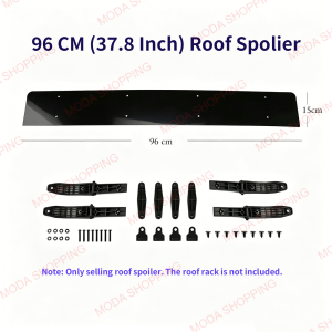 Quick Install Roof Rack Air Deflector Noise Reduction Spoiler Low Wind Resistance Fuel Saving Roof Accessory