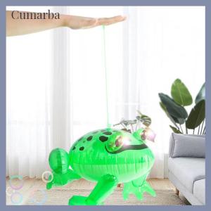 [Cumarba] Glowing Inflatable Green Bouncing Frog Toad Ballon Jungle Animal Toy Funny Kids Party Gift Birthday Wedding Decoration