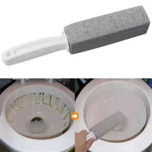 Water Toilet Bowl Natural Pumice Stone Cleaner Brush Wand Cleaning