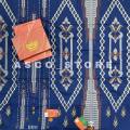 SARUNG BHS INFINITY GOLD  BATIK SONGKET MOTIF CBA TERBARU. 