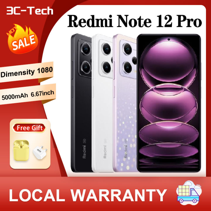 Xiaomi Redmi Note 12 Pro China Rom 5g Smartphone Mtk Dimensity 1080 66 Oled Display 50mp 6231