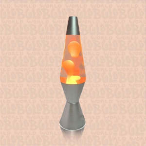 Lava lamp GLASS 500-1000 Red Colour-Changing Plug-in for nighttime use Colour-changing ambient light