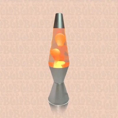 Lava lamp GLASS 500-1000 Red Colour-Changing Plug-in for nighttime use Colour-changing ambient light