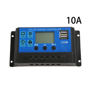 10/20/30a 12v/24v Solar Panel Regulator Charge Controller Photovoltaic Battery Charger Lcd Display