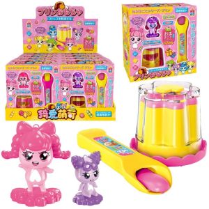 CONGMING เฉียวเหมิงเกอ ของเล่นการศึกษาปฐมวัยญี่ปุ่น เล่นสไตล์บ้าน อาหารจำลอง ของเล่นให้อาหาร ใหม่ ฟีเจอร์การเล่นบทบาท ของเล่นป้อนพุดดิ้ง