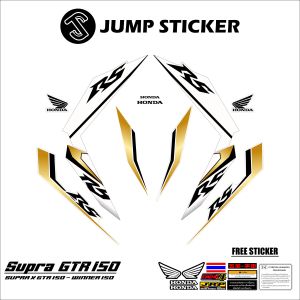 Stiker striping supra x gtr 150 - winner 150 grafis variasi 018