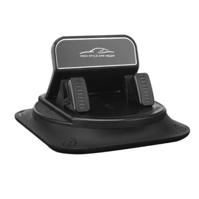 MXKJING MALL Plastic Car Cell Phone Bracket Suction Anti-Slip Car Dashboard Support Bracket Universal 360° Rotation Car Phone Holder