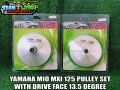 TTGR YAMAHA MIO MXI 125 F.I PULLEY SET 13.5 DEGREE WITH DRIVE FACE. 