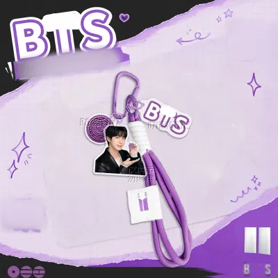 clu BTS Acrylic Keychain BTS x OREO Hotteok J-HOPE JIMIN Pendant For Backpacks Bag Keys ulc