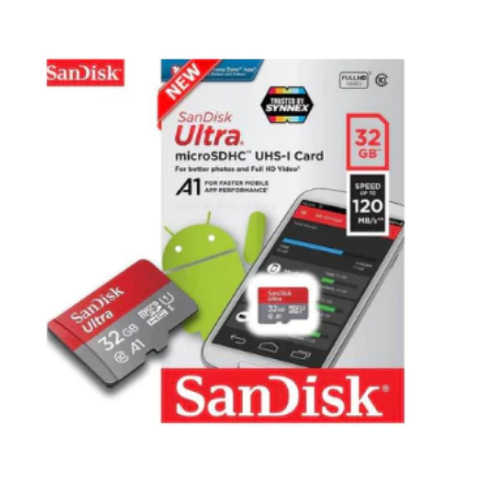 Sandisk Ultra Microsdhc Uhs I Class Speed Upto Mb S Gb