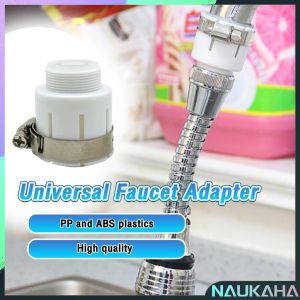 NAU.K Plastic Universal Faucet Adapter Kitchen Sink Tap Adaptor Tap Connector Water Filter