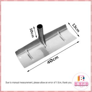 Biblio【Ready in Stock】 Professional Iron Livestock Manure Scraper Shovel Multifunctional Shovel Head for Farm and Garden