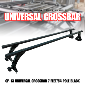 CPO CP-13 UNIVERSAL CROSSBAR 6 & 7 FEET/54 POLE BLACK