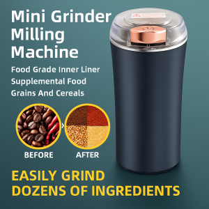 Rechargeable Electric Grinder Household Multi Purpose Grinder for Coffee Beans Spices and Baby Food