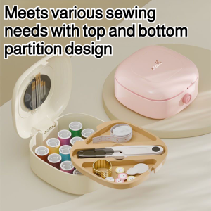 Dormitory Home Magnetic Needle And Thread Box High Quality Set Of Needlefree Practical Sewing Box