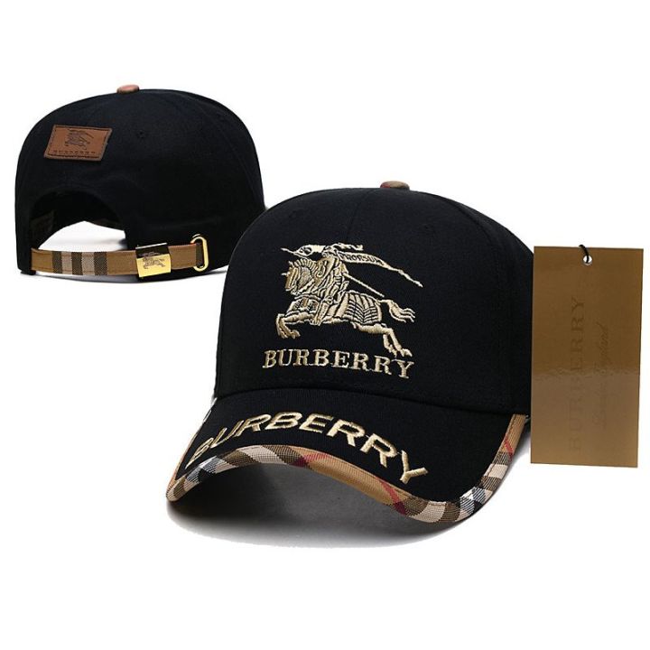 Burberry hat mens clearance black