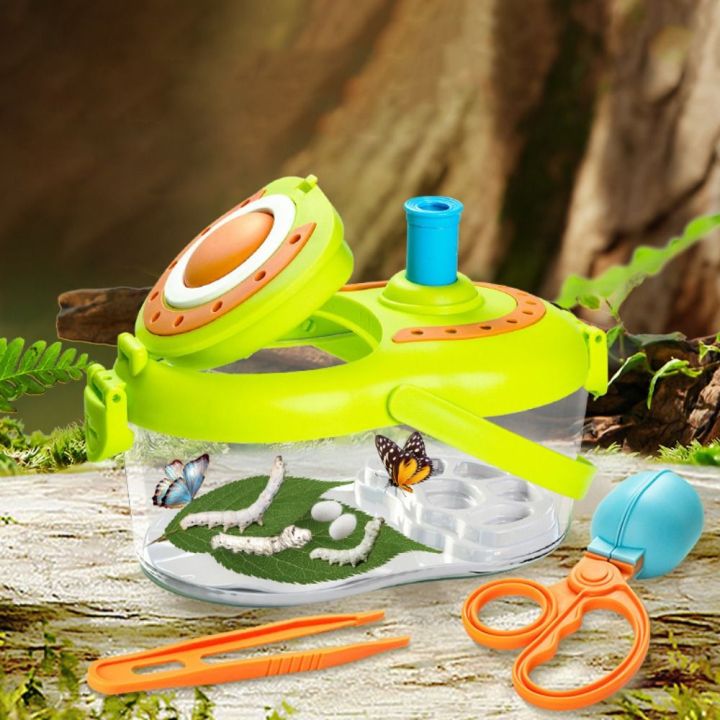 thumbnail image 2 of OSOLADY Insect Observation Cup Magnifier Box For Tiny Bugs Feeding Cage 2 of 9