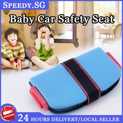 SG（Ready Stock)Foldable Child Safety Booster Seat Compact Travel Portable Baby Seat
