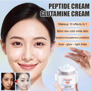 Peptide Cream Glutamine Cream Peptide Energy Firming Face Cream Reducing Wrinkles Dry Lines Skin Care 谷氨酰胺面霜