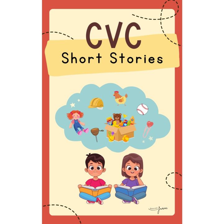 COD 22 PAGES CVC SHORT STORIES | KIDS PRACTICE READING BOOK | Lazada PH