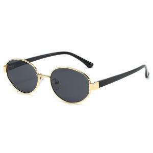 Leopard Print Sunglasses For Women Outdoor UV400 Protection Sun Glasses Metal Frame Eyeglasses