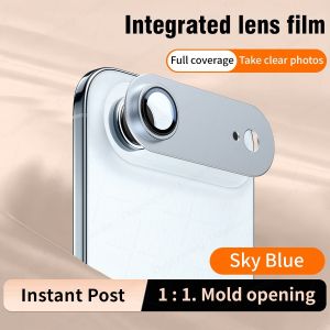 Cho iPhone không khí bọc hoàn toàn kim loại ống kính máy ảnh miếng bảo vệ màn hình cho iphoneair máy ảnh kính cường lực Tấm dán bảo vệ màn hình