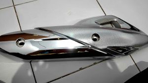Cover Tutup Knalpot PCX 150 Lokal Gold