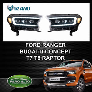 Ford Ranger T7 T8 Wildtrak Raptor / Ford Everest Bugatti Concept 2015 to Present