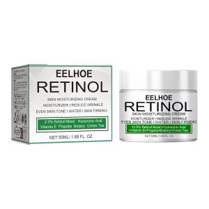 Retinol Cream for Face 2.5% - Anti Aging Moisturizer with Hyaluronic Acid & Vitamin E - Wrinkle Cream for Women & Men 1.69 oz Night & Day Use