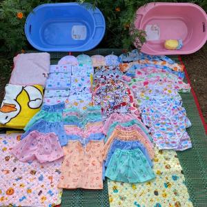 เซ็ทเตรียมคลอด 38 ชิ้น อ่างอาบน้ำ+เสื้อผ้าเด็กเเรกเกิด สุดคุ้มพร้อมส่งมีปลายทาง