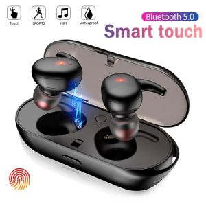 Y30 TWS Bluetooth 5.0 Wireless Stereo Earphones Earbuds In-ear Noise Reduction Waterproof Headphone With Charging Case