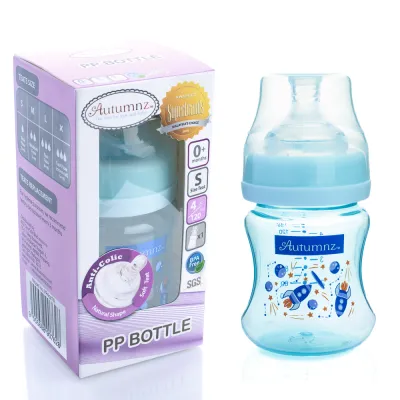 Autumnz PP Wide Neck Feeding Bottle 4oz / 6oz / 8oz / 10oz (Twin Pack / Single Bottle)