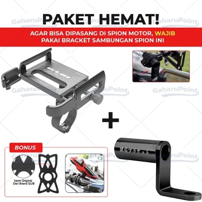 GUB P30 Holder Handphone Dudukan Ponsel Aluminium Aloy/GUB P30 Holder Handphone Dudukan Ponsel Aluminium Aloy/Holder Handphone Motor GUB P30 Original Phone Stand Bracket Standing Sepeda Tempat Dudukan Ponsel Alumunium Alloy /holder gub p30 / holder hp
