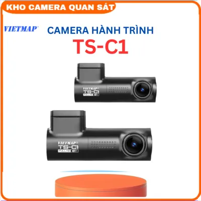 CAMERA HÀNH TRÌNH VIETMAP TS-C1 FULL HD KẾT NỐI WIFI KO DÂY GHI HÌNH VÒNG LẶP - HÀNG CHÍNH HÃNG