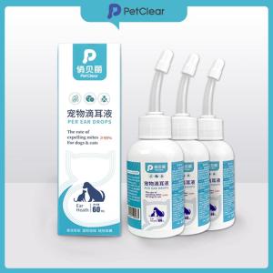 Cat & Dog Ear Care Liquid 60ml | Designed for Regular Ear Cleaning and Freshness
