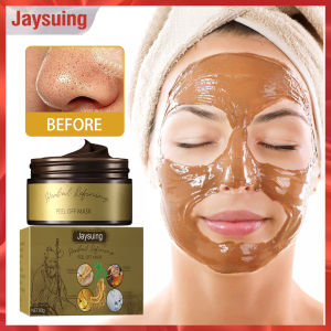 Jaysuing Mặt Nạ Lột Mặt Nạ Thảo Dược Nhân Sâm Làm Đẹp Xé Rách Lỗ Chân Lông Mặt Nạ Lột Mụn Đầu Đen Chăm Sóc Da Mặt Nạ Rách Trẻ Hóa Thảo Dược Nhân Sâm Làm Đẹp Mặt Nạ Lột Rách Lỗ Chân Lông Loại Bỏ Mụn Đầu Đen Lột Da Chăm Sóc Da (80G)