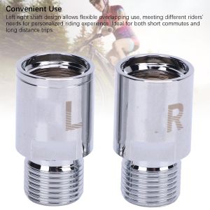 Bike Pedal Extension Shaft 2Pcs Bike Pedal Extender Adapter for Mountain Bike