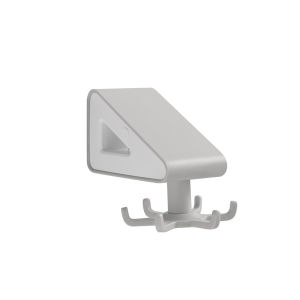 Punch Free Rotating Hook Wall-Mounted Hanger Rack