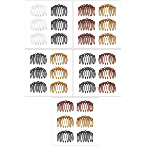 6PCS kiểu Pháp kẹp tóc nonslip kẹp giữ tóc lược thời trang mũ nón cho tóc thẳng xoăn hoặc lượn sóng