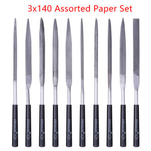 [ezrae Libun] 10pcs set Metal Needle File Set Wood Rasp Metal Polishing Hand File Tools Steel Rasp Needl Filing