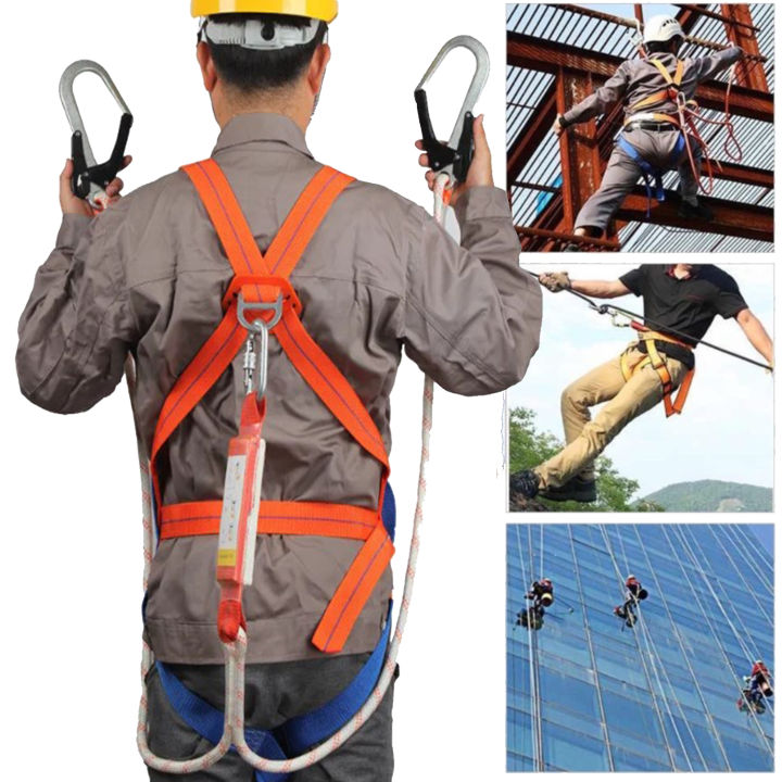 เข็มขัดกันตก เข็มขัดนิรภัยแบบเต็มตัว Body Harness Safety Belt เชือ2เมตร เข็มขัดเซฟตี้ สายเซฟตี้กันตก เซบตี้เบล เข็มขัดนิรภัยอัลติส เข็มขัดนิรภัยกันตก เข็มขัดเซฟตี้แบบเต็มตัว เซฟตี้กันตก ชุดเซฟตี้กันตก ชุดเซฟตี้เต็มตัว
