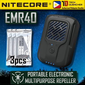 Nitecore EMR40 Portable Electronic Multipurpose Repeller - 10h Max Runtime - 7800mAh - USB-C - IPX5