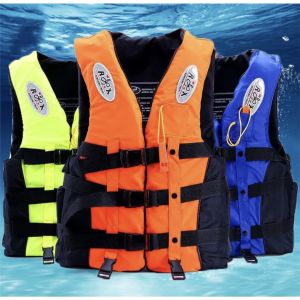 Life Vest Jacket Kids Adults Marine Safety Life Jacket For Outdoor Water Sport Fishing Swimming Surf
