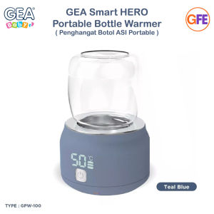 GEA Baby Smart Hero Portable Bottle Warmer Penghangat ASI Botol Susu Bayi Pemanas Elektrik GPW-100