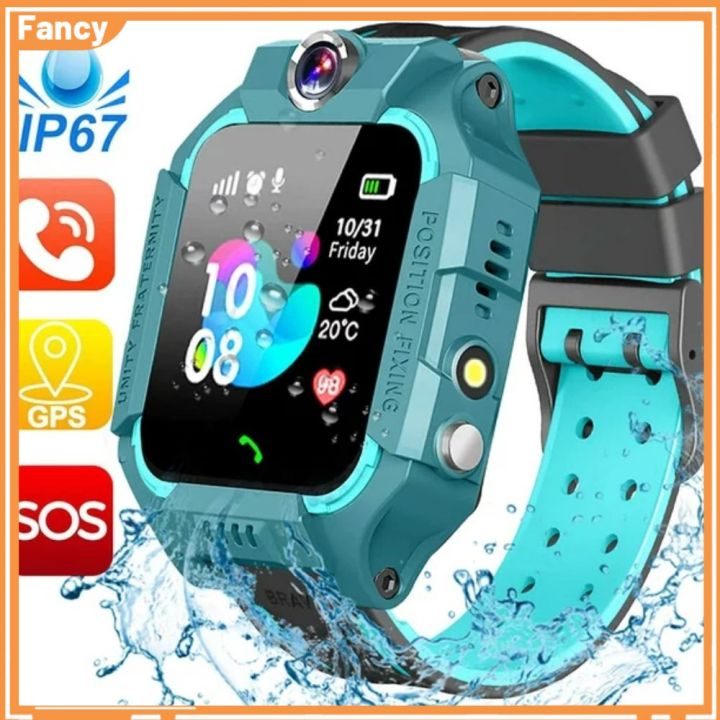 Fancy store GPS Tracker Phone Call for Boys Girls Digital Wrist