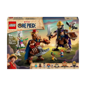 Mô Hình Lắp Ráp LEGO One Piece 75644 - Dorry vs Brogy: Gã Khổng Lồ Ở Đảo Little Garden (Chính Hãng)